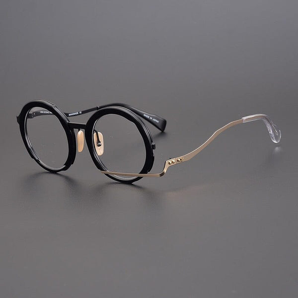 Paddy Retro High-Grade Hand-Made Round Glasses Frames