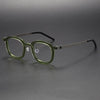Paget Vintage Acetate Titanium Square Glasses Frame