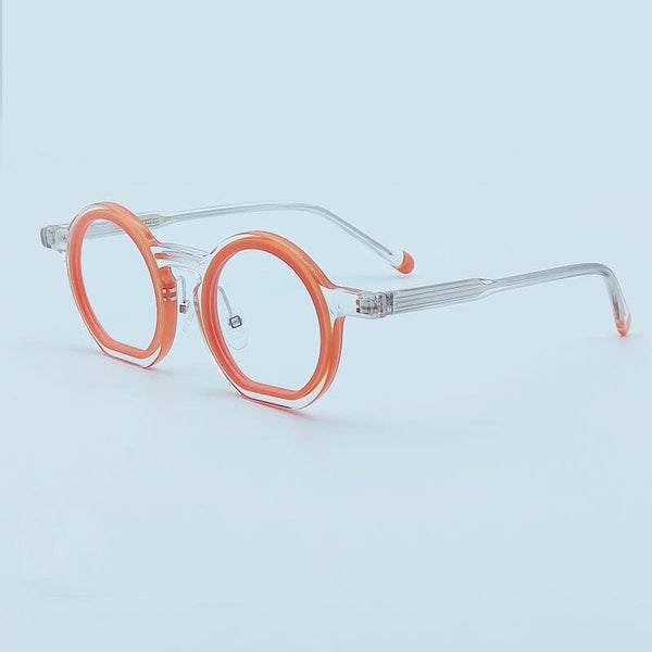 Perri Retro Round Acetate Optical Glasses Frames