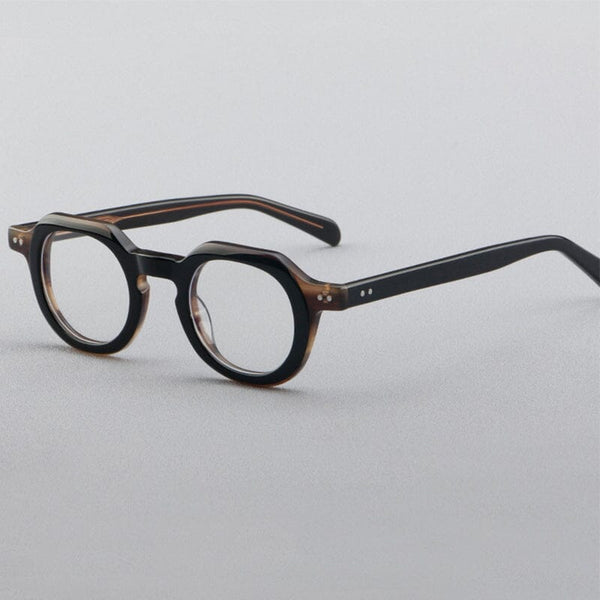 Reg Vintage Acetate Round Optical Glasses Frame