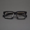 Ricardo Retro Rectangle Acetate Glasses Frame