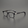 Ricardo Retro Rectangle Acetate Glasses Frame