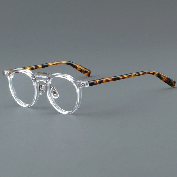 Ron Retro Round Acetate Glasses Frame