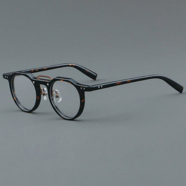 Ron Retro Round Acetate Glasses Frame