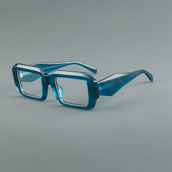 Tolson Retro Rectangle Acetate Glasses Frame