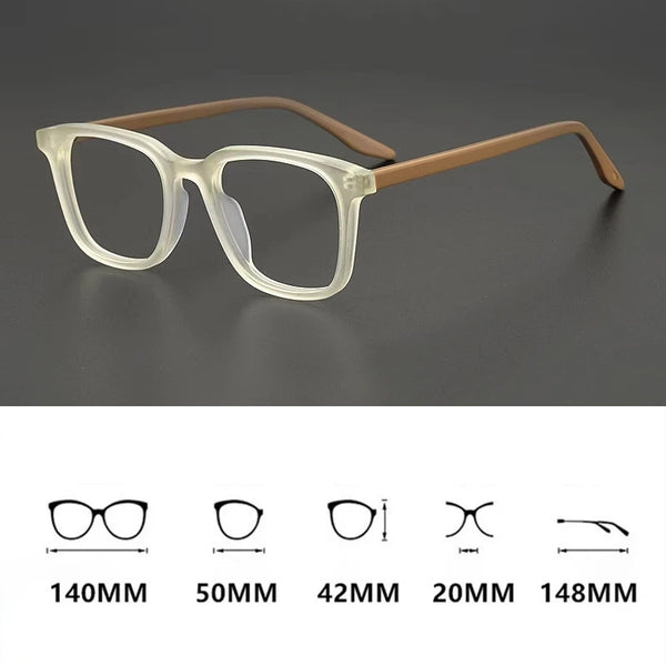 Elmer Retro Rectangle Glasses Frame