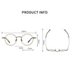 Seely Vintage Titanium Round Glasses Frame