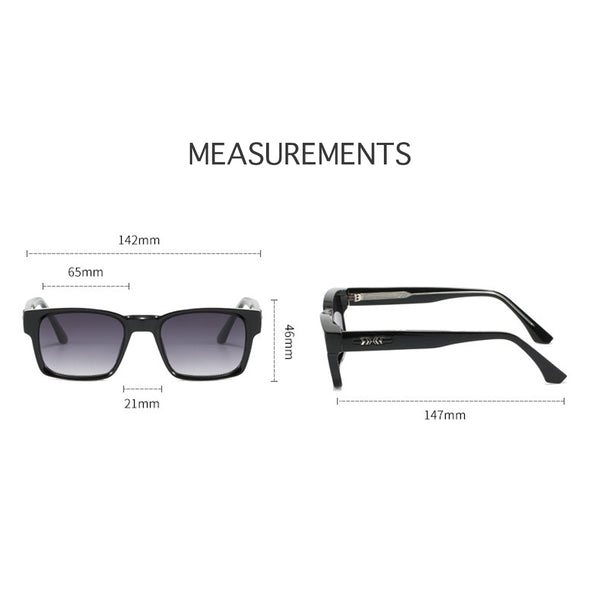 Acetate Retro Steampunk Polarized Sunglasses - CMS1029