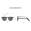 Acetate Retro Steampunk Polarized Sunglasses - CMS1030