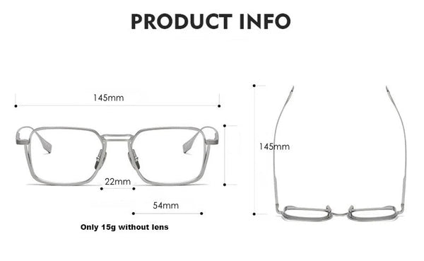 Temelie Titanium Handmade Glasses Frame