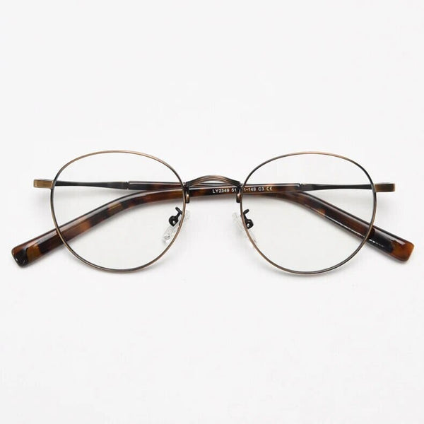 Skylar Retro Alloy Glasses Frame