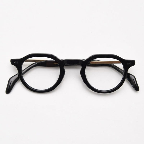 Spike Vintage Acetate Round Optical Glasses Frame