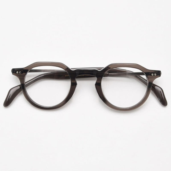 Spike Vintage Acetate Round Optical Glasses Frame