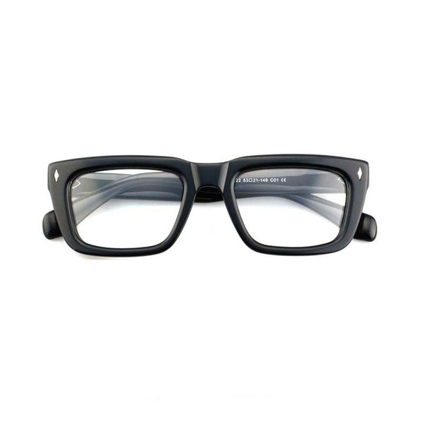 Majeed Retro Rectangle Acetate Glasses Frame