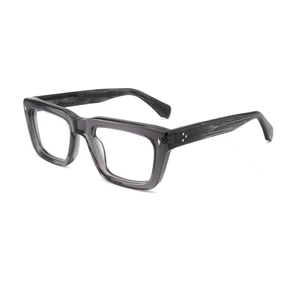 Majeed Retro Rectangle Acetate Glasses Frame