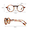 Van Vintage Round Acetate Optical Glasses Frame