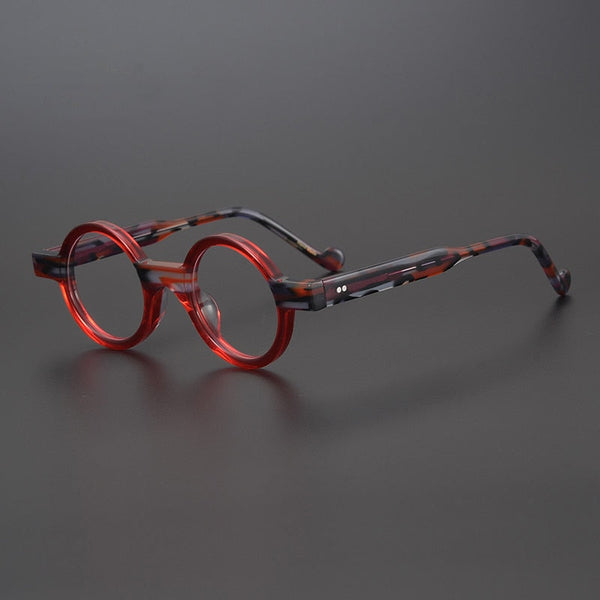 Veda Vintage Round Acetate Glasses Frame