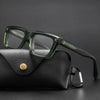 Majeed Retro Rectangle Acetate Glasses Frame