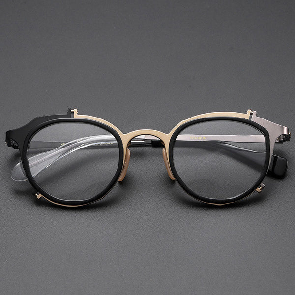 Wren Titanium Retro Hand Made Glasses Frames