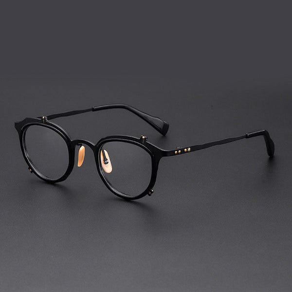 Wren Titanium Retro Hand Made Glasses Frames