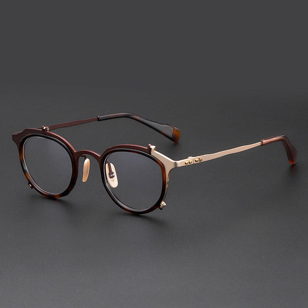 Wren Titanium Retro Hand Made Glasses Frames