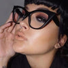 New Sexy Transparent Cat Eye Optical Glasses