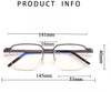 Retro Titanium Square Glasses Frame 7423