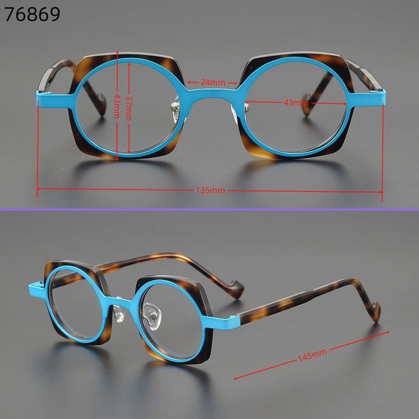 Calvert Designer Acetate Glasses Frame