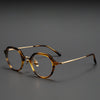 Titanium Vintage Round Eyeglasses Frames ST BT55002