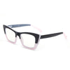 STYLISH LARGE-FRAME CAT-EYE ANTI-BLUE LIGHT READING GLASSES