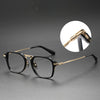 Titanium Vintage Square Glasses Frame DTX413