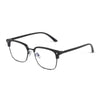 BUSINESS METAL HALF-FRAME ANTI-BLUE LIGHT READING GLASSES