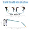 SIMPLE SQUARE ANTI-BLUE LIGHT READING GLASSES