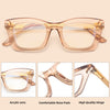 LARGE FRAME CASUAL ANTI-BLUE LIGHT READING GLASSES