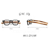 Melton Vintage Geometric Acetate Glasses Frame