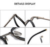 Retro Titanium Square Glasses Frame ALCOR