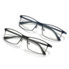 METAL FRAME COLOR CHANGING ANTI-BLUE LIGHT READING GLASSES