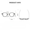 Retro Titanium Square Glasses Frame KMN183