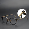 Titanium Vintage Square Eyeglasses Frames GMS823