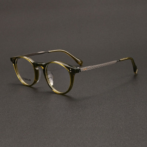 Eddy Acetate Titanium Glasses Frame
