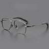 Titanium Aviator Square Glasses Frames ST LSA105