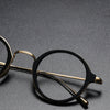 Titanium Vintage Round Eyeglasses Frames KMN1110 KMN1111