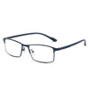 METAL FRAME COLOR CHANGING ANTI-BLUE LIGHT READING GLASSES