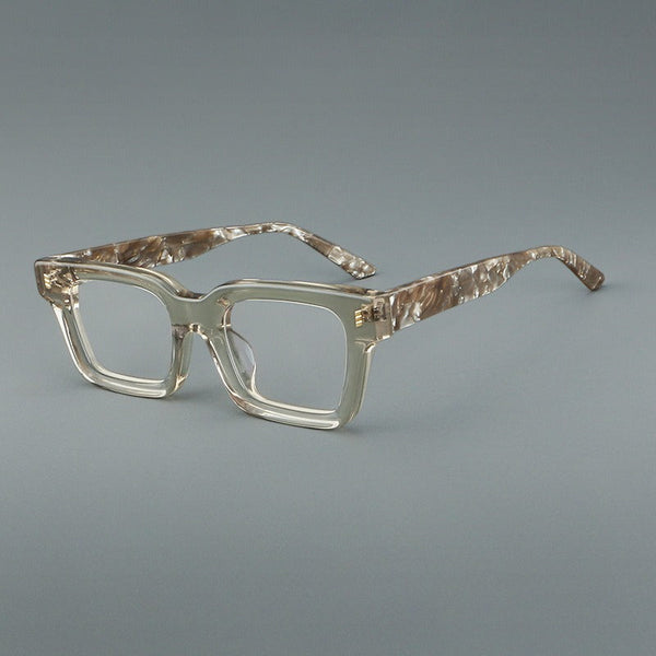 Harry Retro Rectangle Acetate Glasses Frame