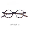 Retro frame plate glasses 98031