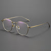 Titanium Vintage Round Eyeglasses Frames ST1052