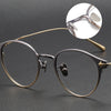 Titanium Vintage Oval Eyeglasses Frames respect-dome