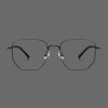 Titanium Geometric Glasses Frame ST122217