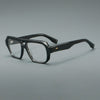 Audra Double-bridge Retro Acetate Aviator Glasses Frame
