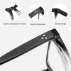 STYLISH SQUARE FRAME COMFORTABLE ANTI-BLUE LIGHT READING GLASSES